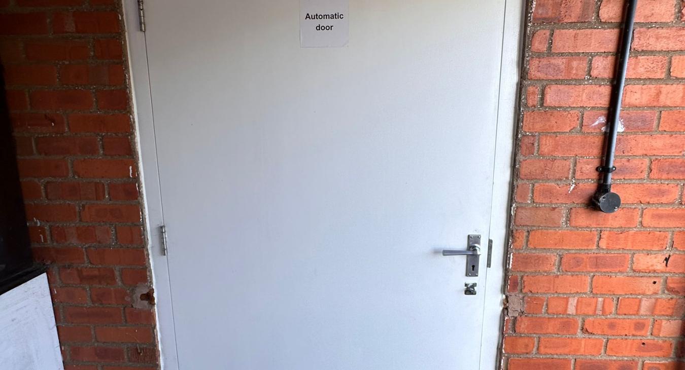 A new Automatic door installation we carried out in Herefordshire