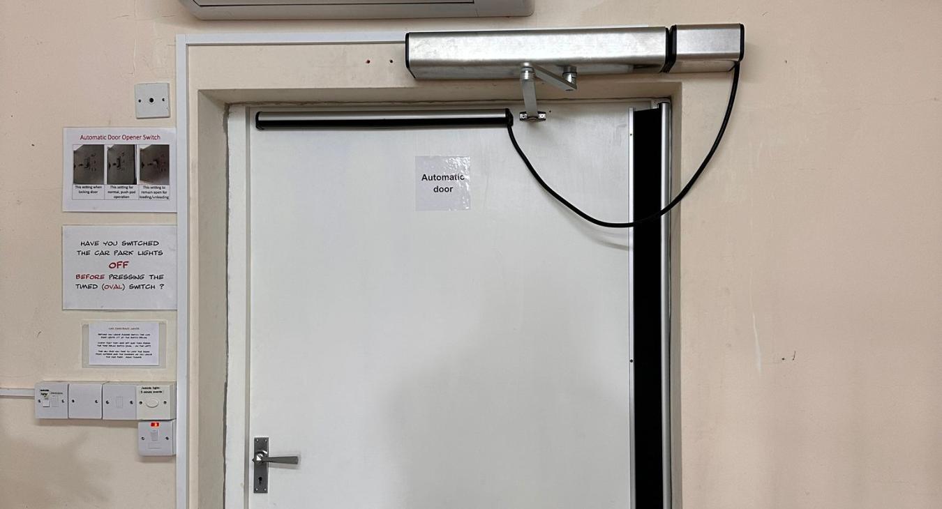 Automatic Door Installation 