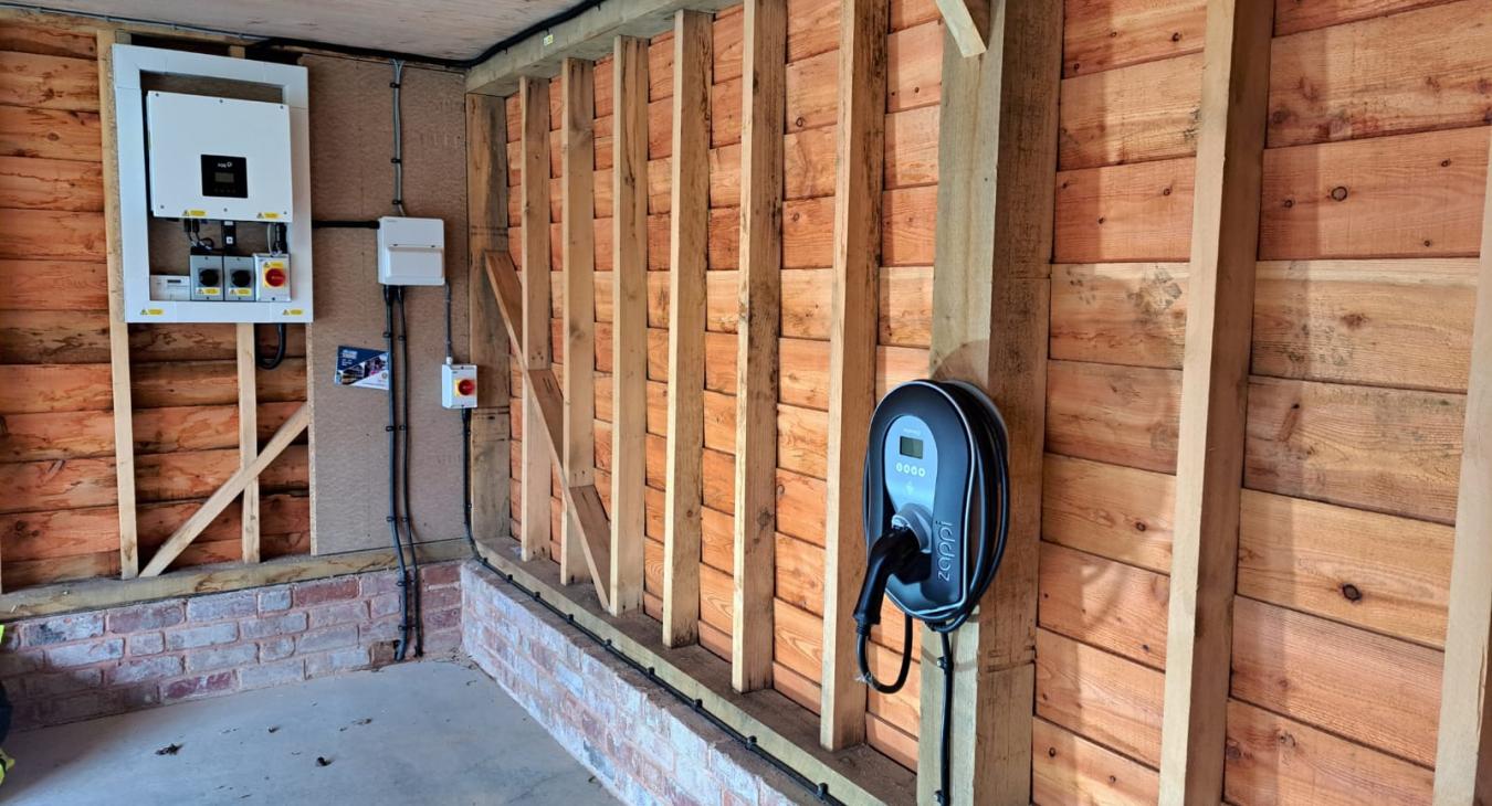 Zappi EV Charger Installation in Hereford by ElectricsFixed