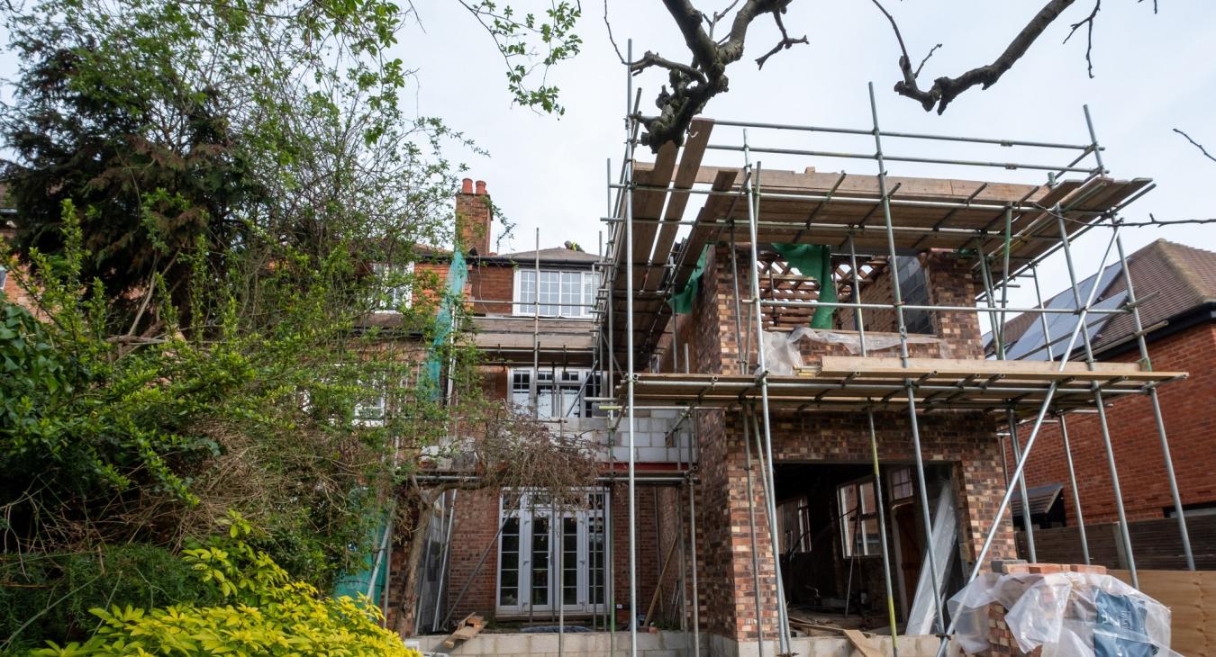 Electrics in an extension