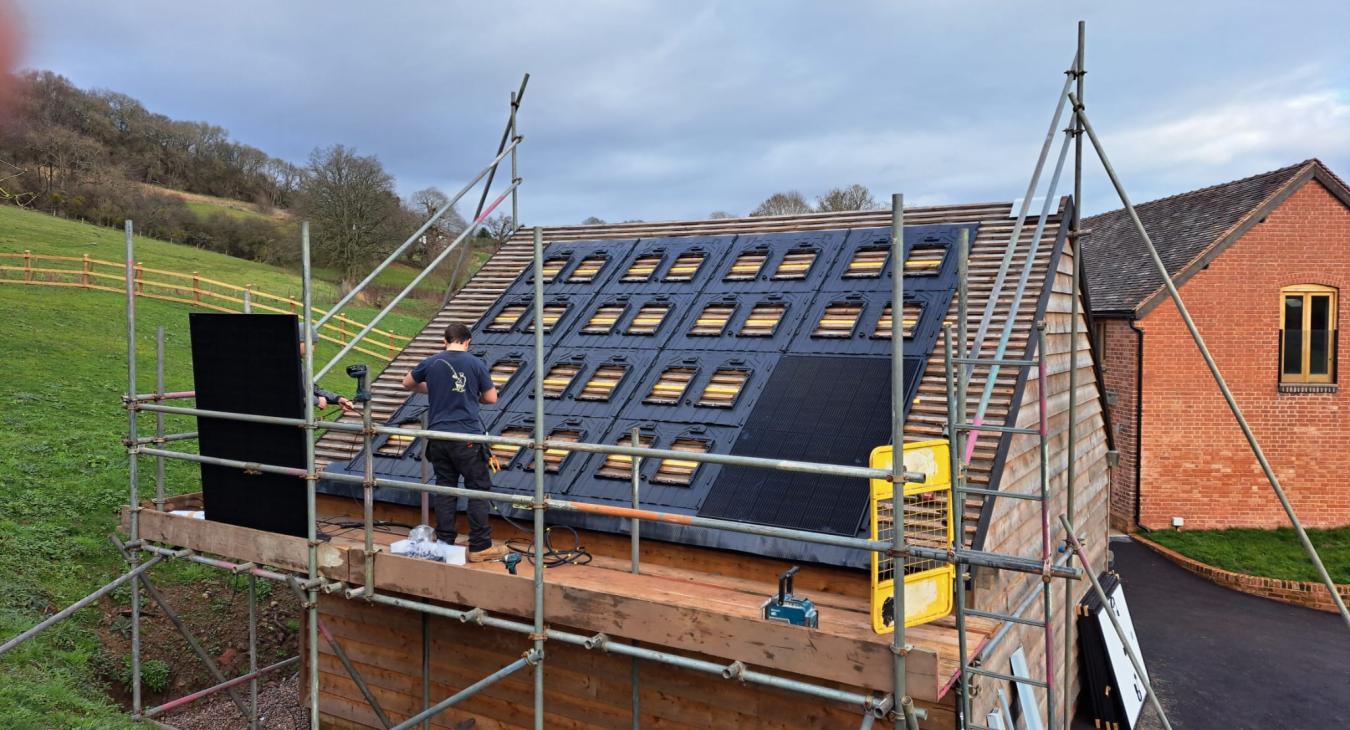 Solar Panel Installation in Hereford